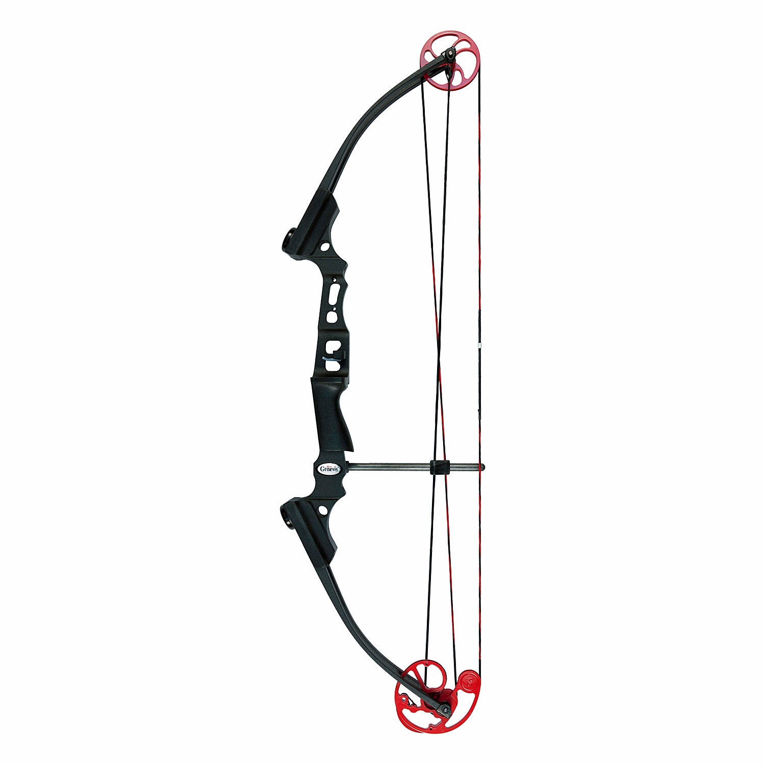 Genesis Mini Righthand Bow Black with Red Cam