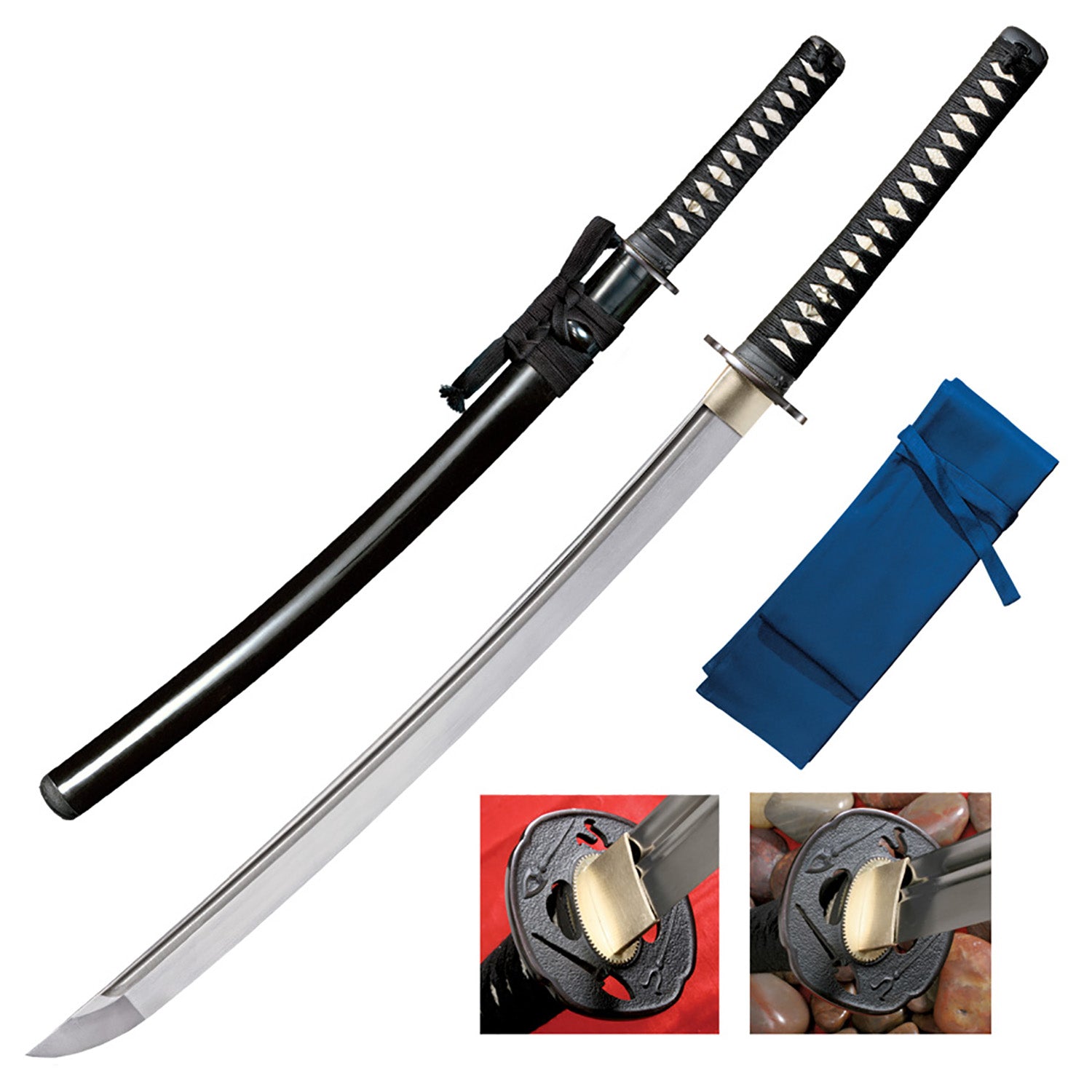 Cold Steel Chisa Katana Sword 24.50 in Blade