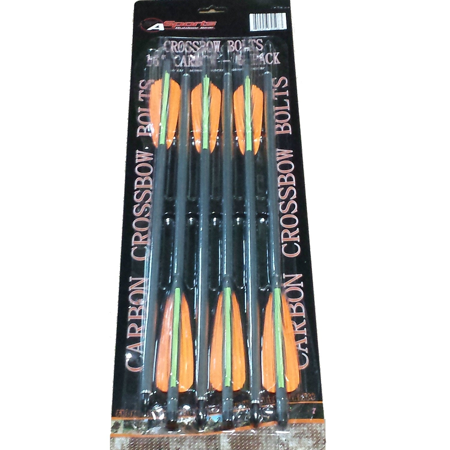 SA Sports 16In. Carbon Bolts 6 Pack