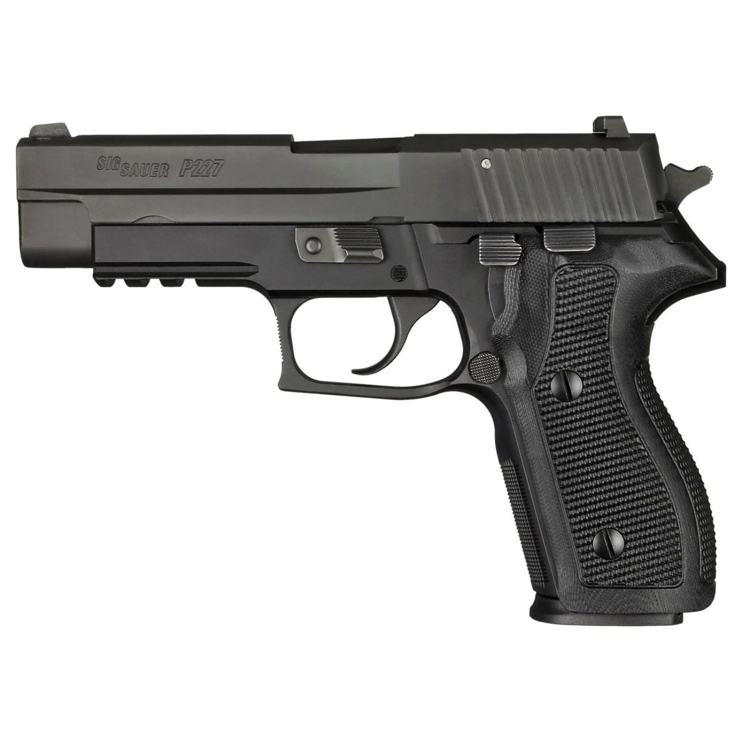 Hogue Sig Sauer P227 DA SA Piranha G10 Black