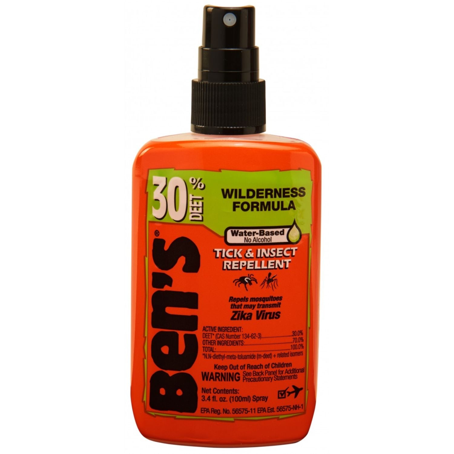 Bens 30 Tick and Insect Repellent Pump 3.4 oz