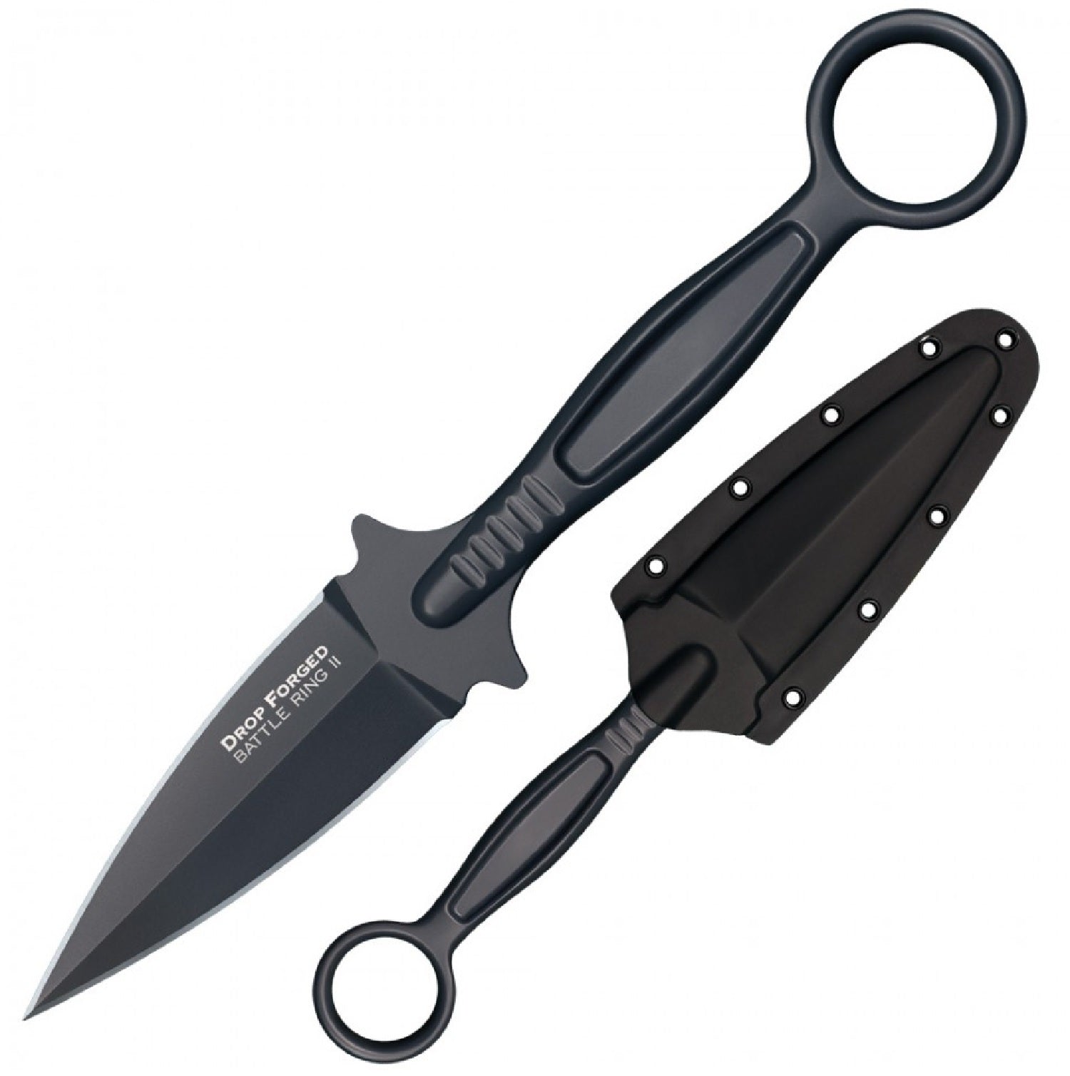 Cold Steel Battle Ring II Fixed Blade 3.5 in Blade SS Handle