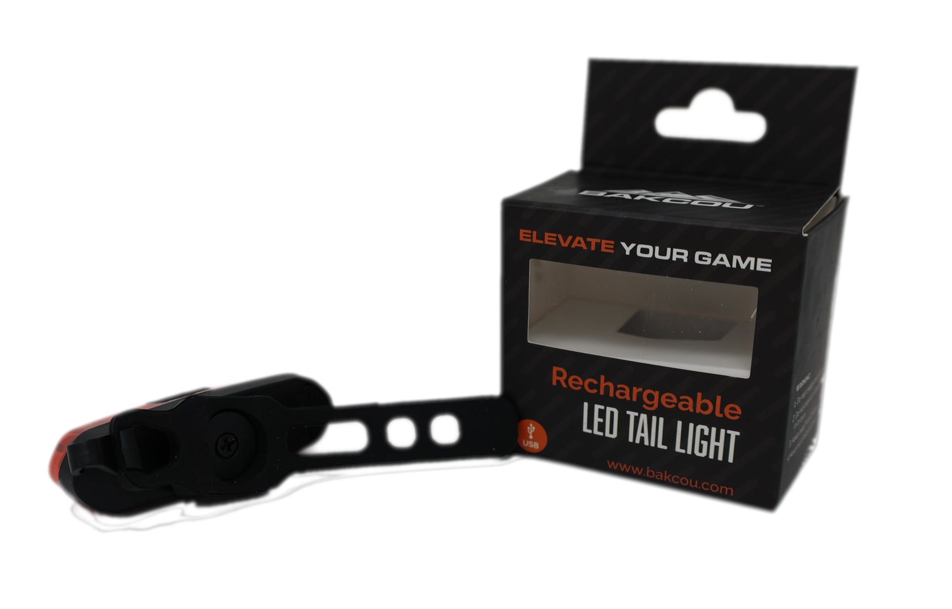 Rechargeable Tail Light for Electric Bikes