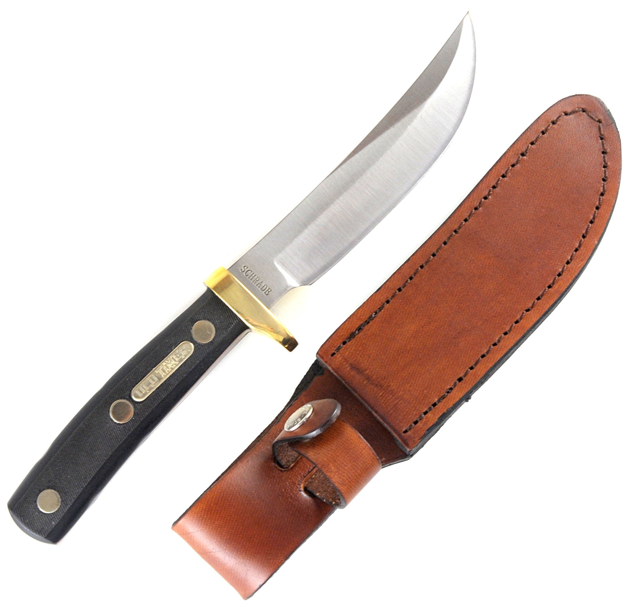 Old Timer Woodsman Fixed 5.125 in Blade Polymer Handle