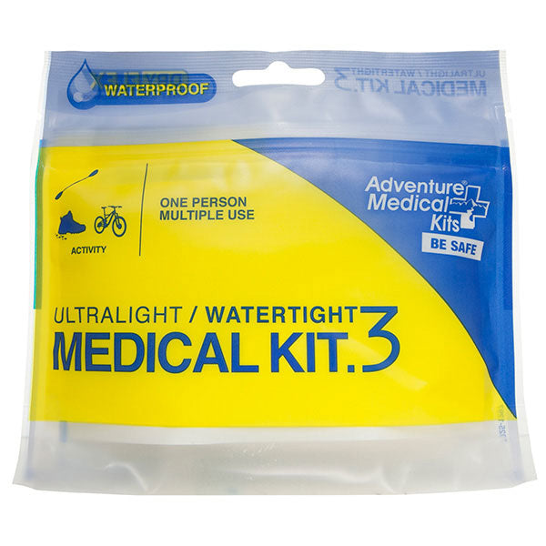AMK Ultralight and Watertight .3 Medical Kit Yellow Blue