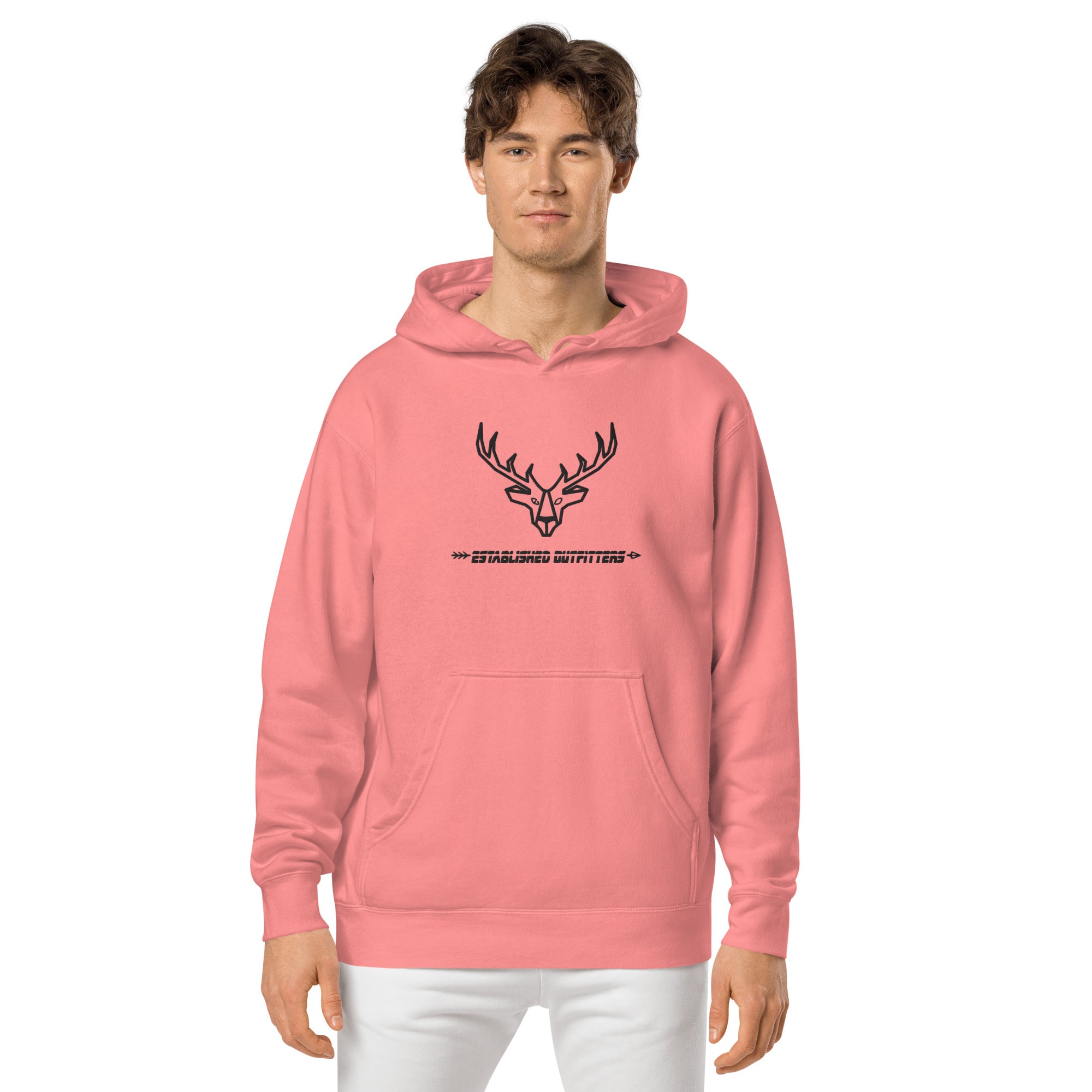 Established Outfitters Unisex Pigment-Dyed Hoodie